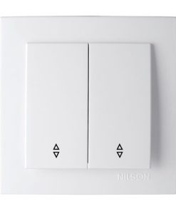 Intrerupator 2P Alb ALEGRA NILSON