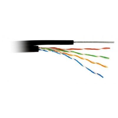 Cablu extern LK-CAT.5E-FTP + tros + power 2x0.5