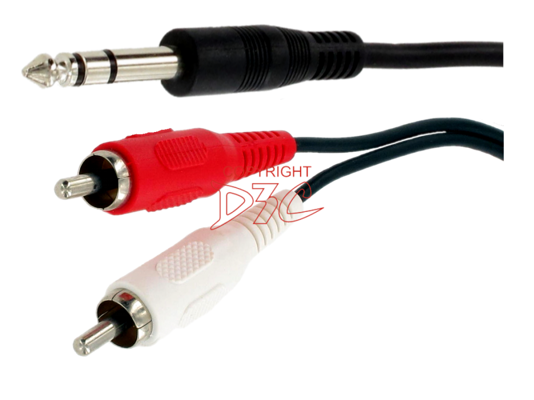 Cordon "шт.3,5ст-2шт. RCA " 5m (BNC)