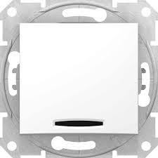 Întrerupător unitar Schneider-Electric SDN0100123 sedna 10 A 250 V
