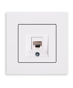 PRIZA UNITARA RJ45 INTER. 10AIP20 ALBA ELMOS