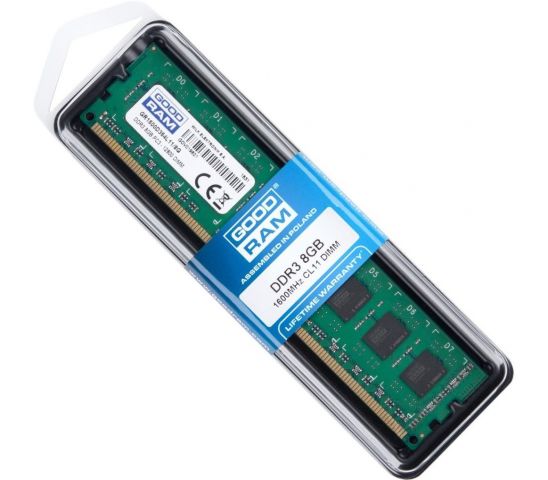 ОПЕРАТИВНАЯ ПАМЯТЬ GOODRAM DDR3 8GB 1600MHZ GR1600D364L11/8G