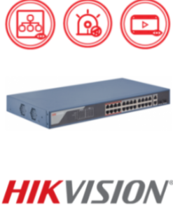 DS-3E1326P-SI Switch Smart PoE (24 PoE Long distance + 2 Gigabit)