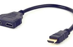 Cable Splitter HDMI Cablexpert DSP-2PH4-04 Passive Dual Port Black 029448