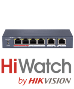 DS-S604P Switch PoE (4 PoE + 2Uplink) Hiwatch