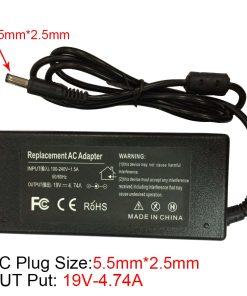 Sursa de alimentare 19V4.74A/5.5*2.5mm. power cable 1.2m