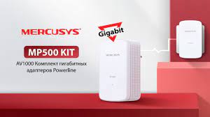 АДАПТЕР POWERLINE MERCUSYS MP510 KIT AV1000