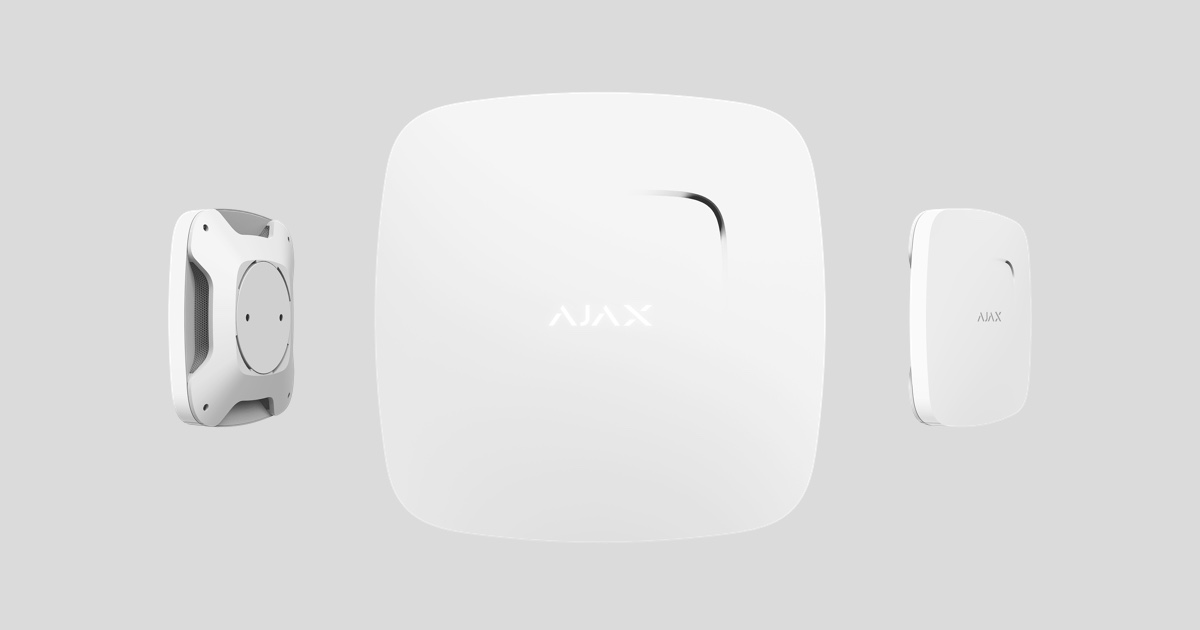 Ajax FireProtect Plus White (White CO) EU