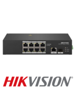 DS-3T0310HP Industrial PoE Switch (8port PoE + 1 Gigabit + 1 Gigabit SFP Uplink)