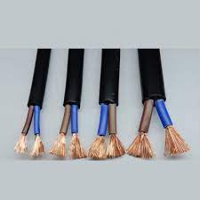 PVS + Fir electric H03VV-F 2 x 0.75 (negru)