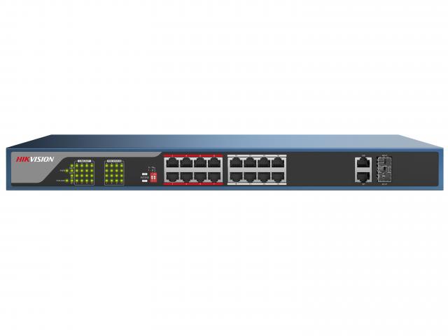DS-3E0318P-E (16-Port PoE) + 2-Port