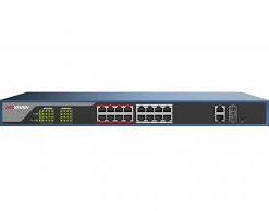 DS-3E1318P-E Switch Web PoE (16 PoE Long distance + 2 Gigabit)
