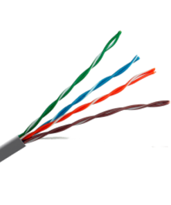 CABLU UTP CAT.5E 4P CU SOLID (0,52 мм)