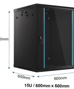 19” Rack-Mount 15U/600*600 black