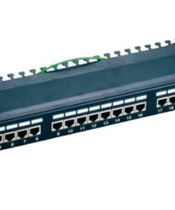 24 ports FTP Cat.5e patch panel, LY-PP5-30, 19" Krone IDC