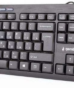 Keyboard Gembird KB-UM-106 Multimedia Black USB