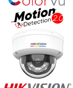 DS-2CD1167G2H-LIUF IP Camera (ColorVu Hybrid + Acusense Dome 6Mpx 4 mm)