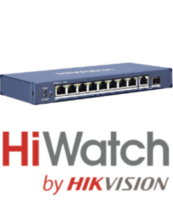 DS-S1008GP Switch PoE (8 PoE + 2Uplink Gigabit ) Hiwatch