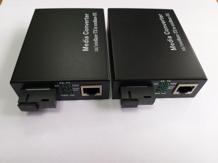 Media Converter 10/100M, WDM (коплект)