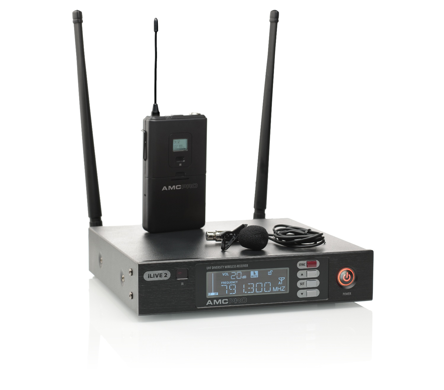 AMC iLive2 Lavalier wireless microphone