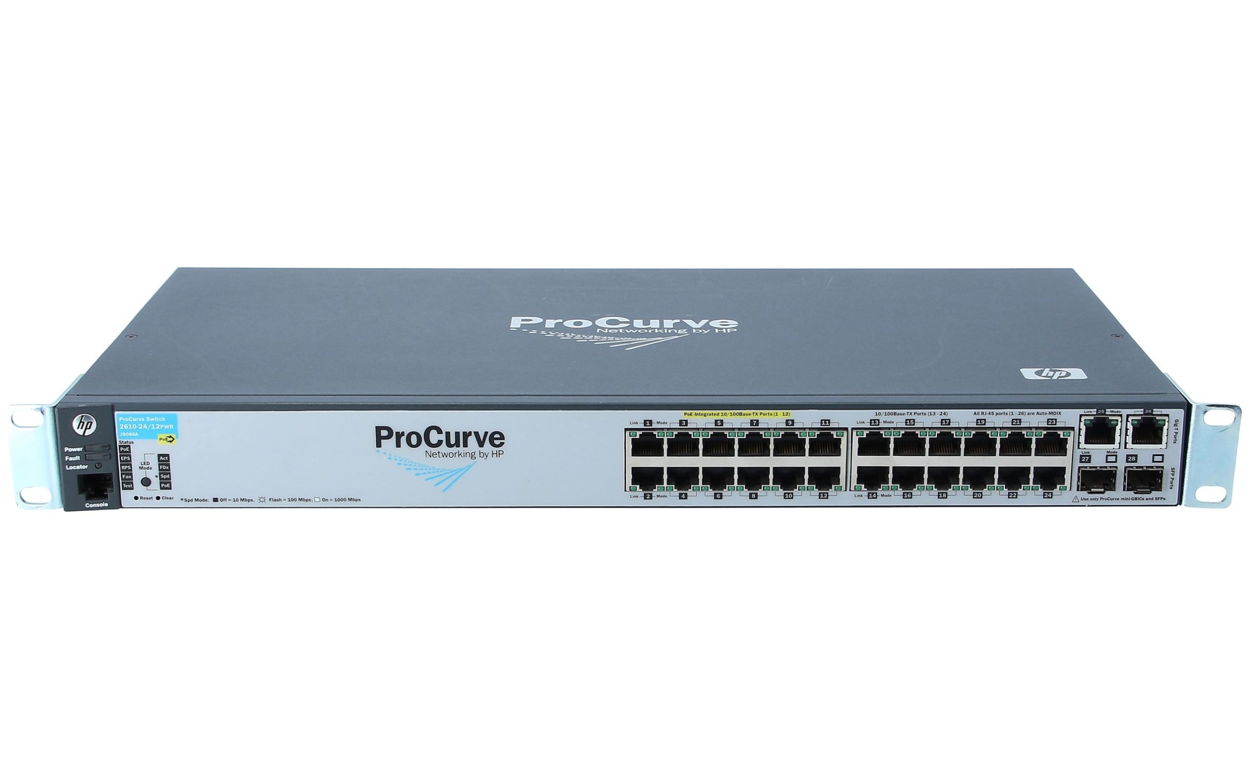 24-х портовый Switch HP E2620-24-PoE+ (J9625A) (PoE+)