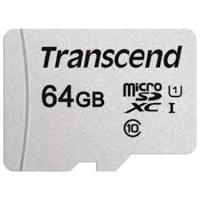 MicroSD 64Gb Class 10 UHS-I + Adapter (TS64GUSD350V)
