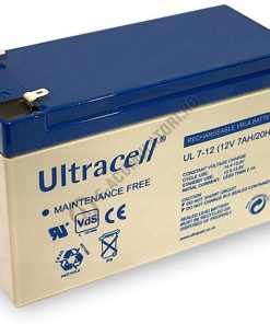 Acumulator 12V, 7 A/h ( Ultracell) +